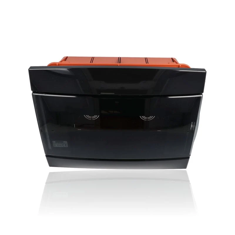GEWISS GW40225TN - Centralino da arredo da Incasso con Portello - nero toner - 8+ 1/2M