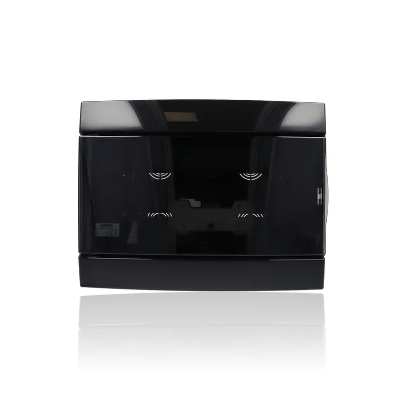 GEWISS GW40225TN - Centralino da arredo da Incasso con Portello - nero toner - 8+ 1/2M