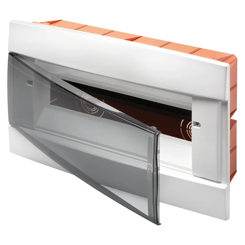 GEWISS GW40229TB - Centralino da arredo da Incasso con Portello - bianco - 12 +1m