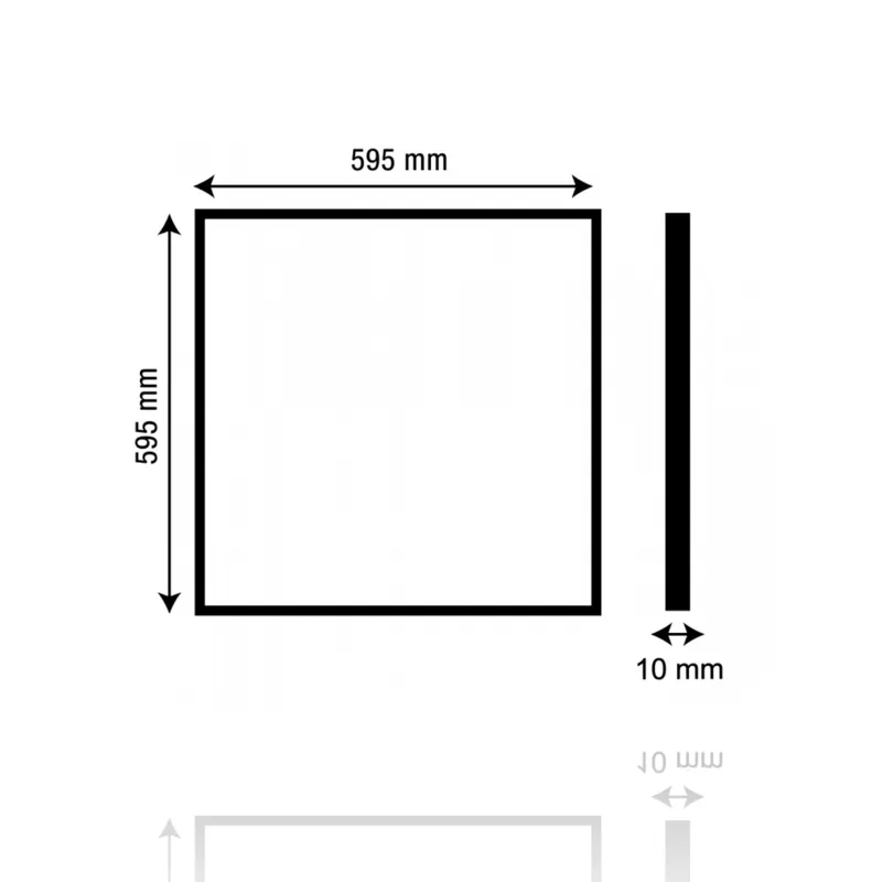 Pannello LED 600x600mm, 30W, 110/220Vac, Luce Calda