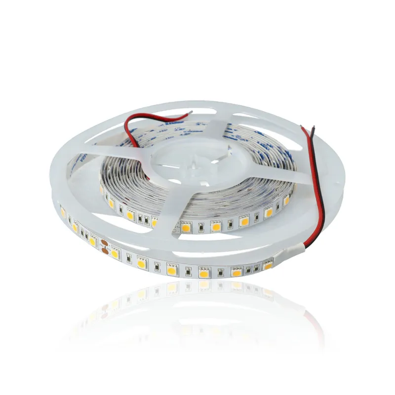 Striscia LED 14,5W, 24Vdc, Luce Calda, 5mt