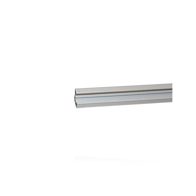 Profilo in alluminio angolare 2mt, montaggio su superficie, Bianco