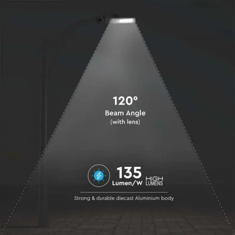 Lampada Stradale LED 50W SMD Lampione IP65 IK07 Chip Samsung Disponibile Luce: Fredda 6500K