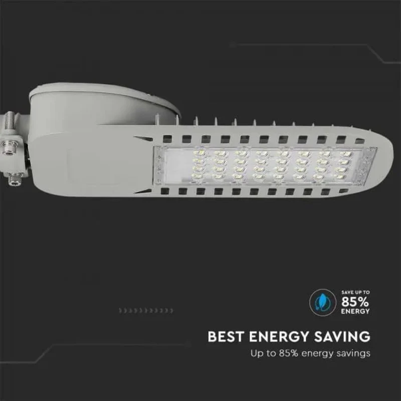Lampada Stradale LED 50W SMD Lampione IP65 IK07 Chip Samsung Disponibile Luce: Fredda 6500K