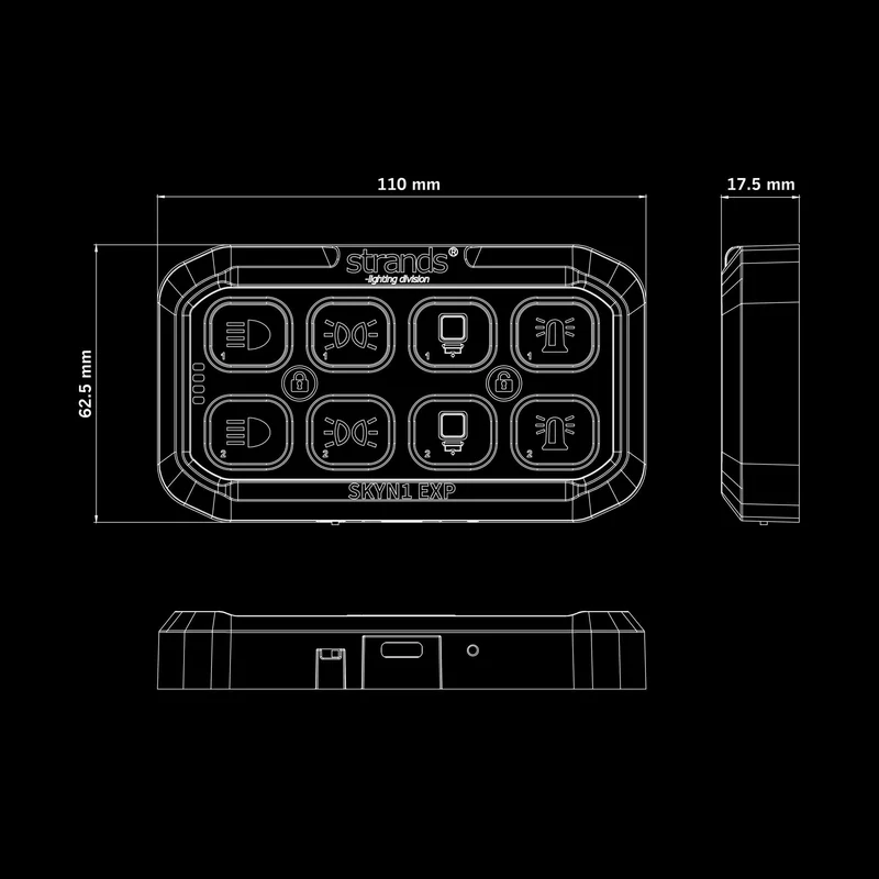 Controller wireless Strands SKYN1 EXP