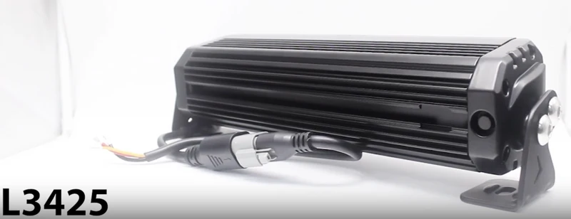 12" LED Light Bar with White DRL Strip