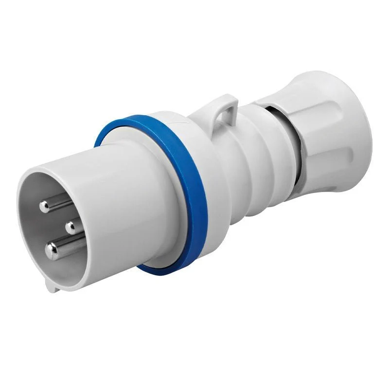 Spina mobile Gewiss 2P+T 16A IP44 blu 220V GW60004H