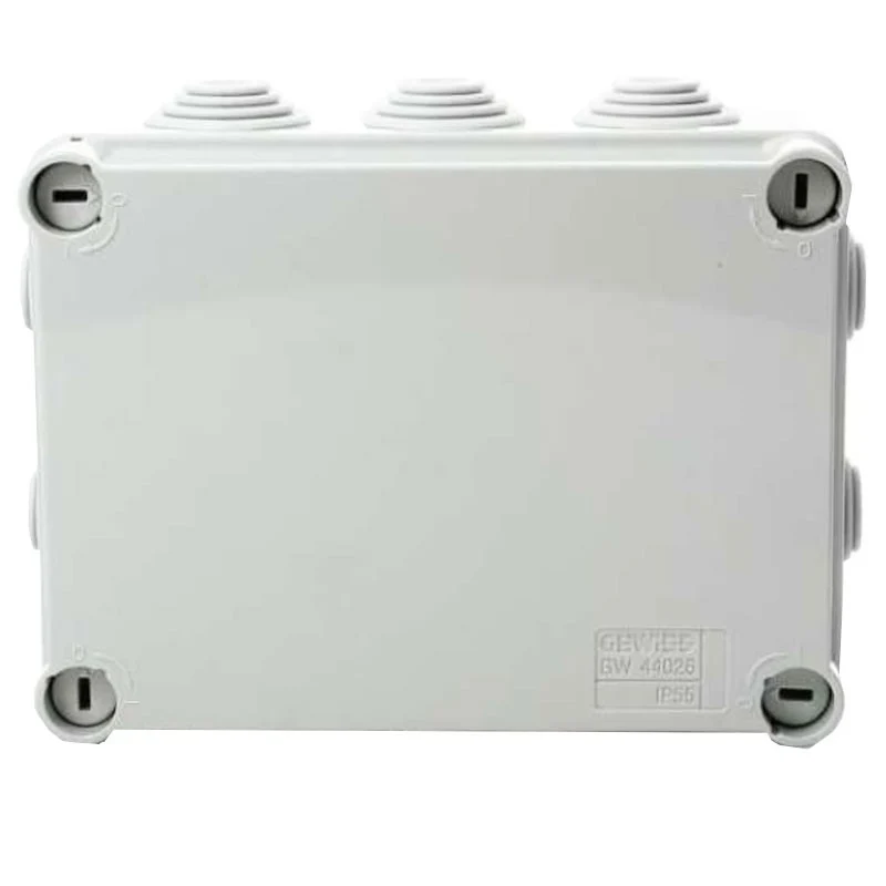 Scatola di derivazione esterna Gewiss 150x110x70 mm con passacavi IP55 - GW44026