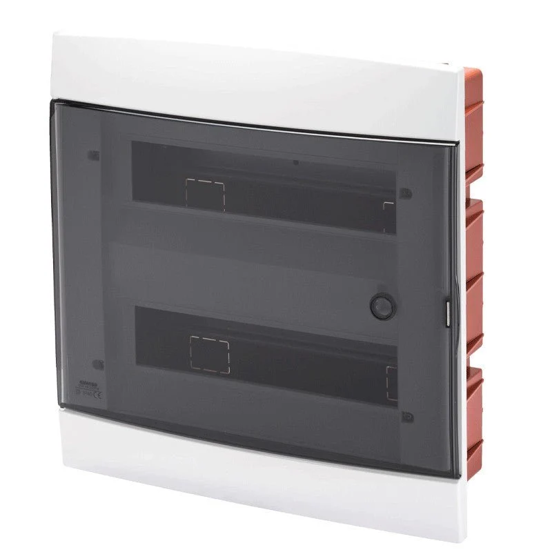 Centralino da arredo/da incasso Gewiss - GW40233TB - Predisposto per alloggiamento morsettiere - 330x338x28 - bianco - 24 +2 moduli DIN