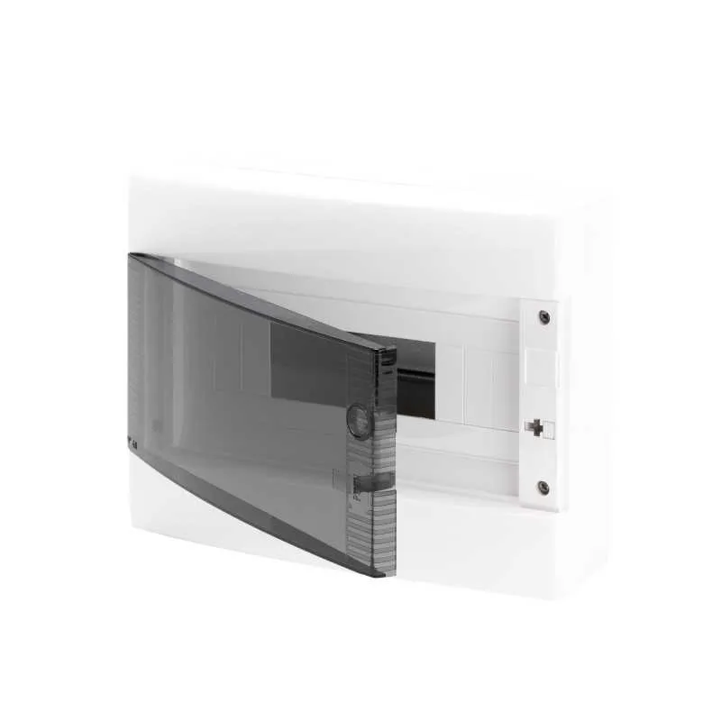 Centralino da parete Gewiss - GW40043 - porta trasparente IP40 8 Moduli DIN