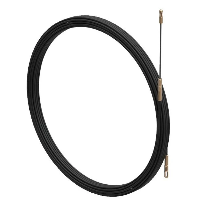 Sonda tirafili in Nylon - Arnocanali - da 4mm - lunghezza 20 metri - nero - ARNOAN4.020