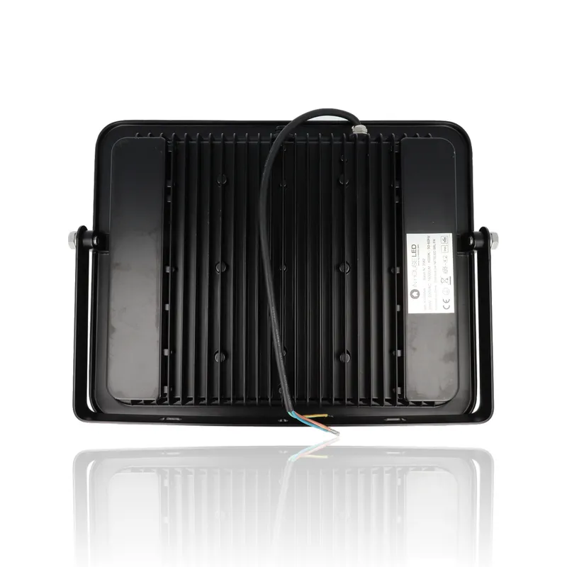 Proiettore LED, 200W, 220Vac, Luce Naturale, Nero