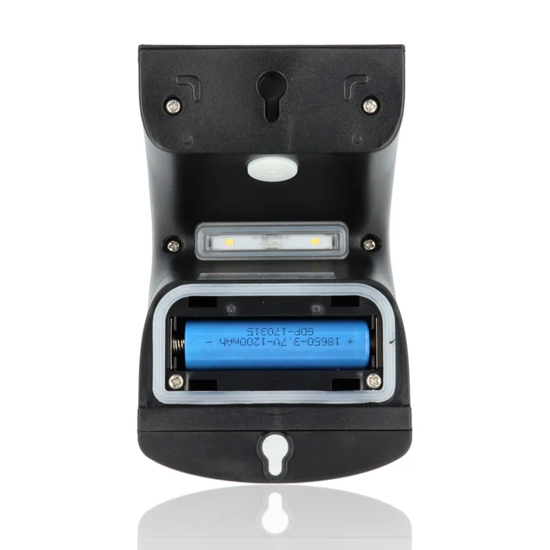 Proiettore LED solare con rilevatore di presenza, 2W, Luce Naturale, Nero