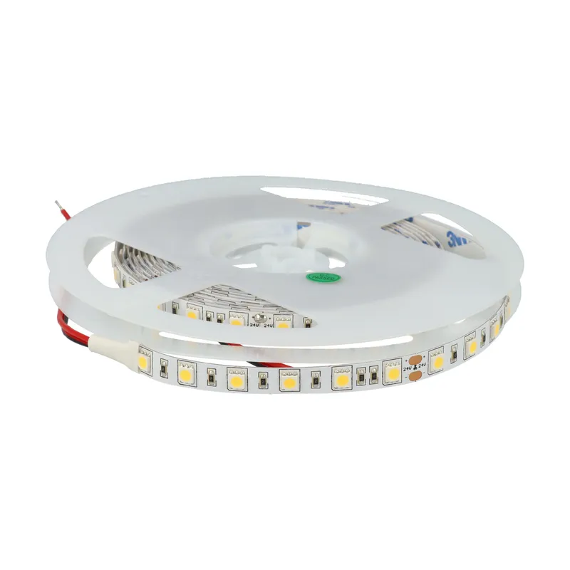 Striscia LED 14,5W, 24Vdc, Luce Naturale, 5mt