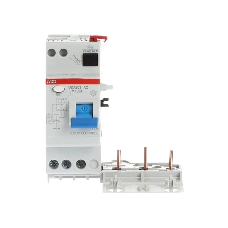 ABB B427931 - Blocco Differenziale DDA203 AC 25A 300mA Residual Current Device Block.