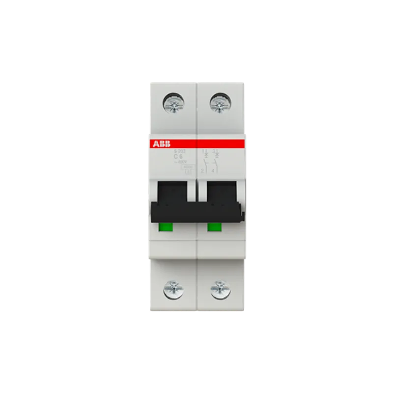 ABB S465502 - Magnetotermico 2P C6 6000A