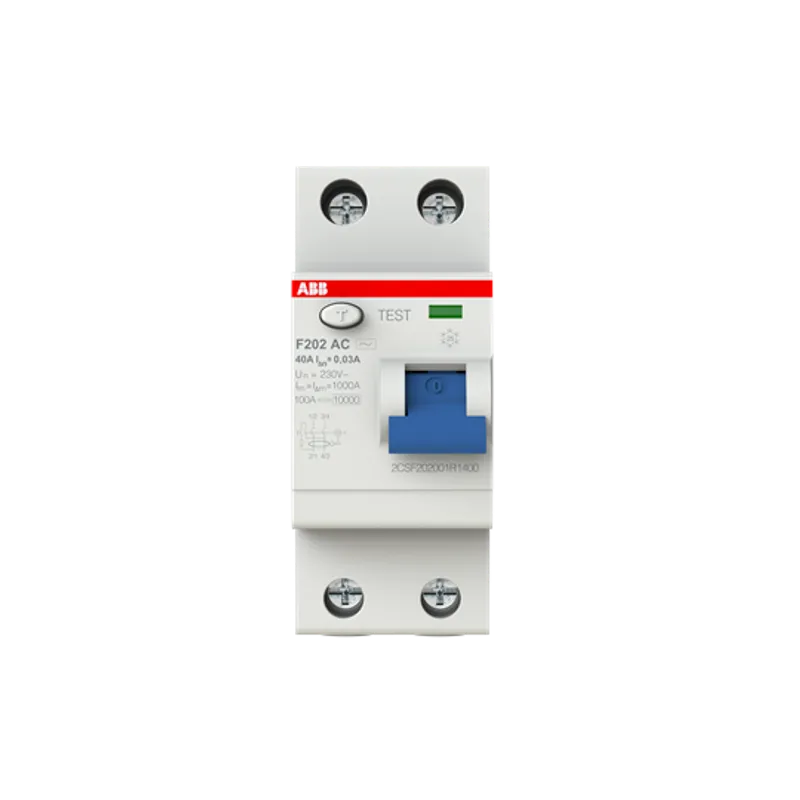 ABB F427801 - Interruttore Differenziale Puro AC 40A 30mA 2 Poli ABB