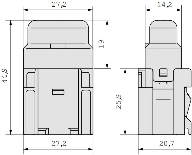 MTA Waterproof Standard Fuse Holder