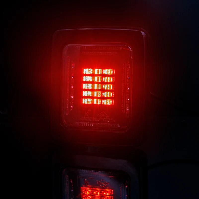 Horpol Cube Block Lamp with Tail, Reverse & Fog Light
