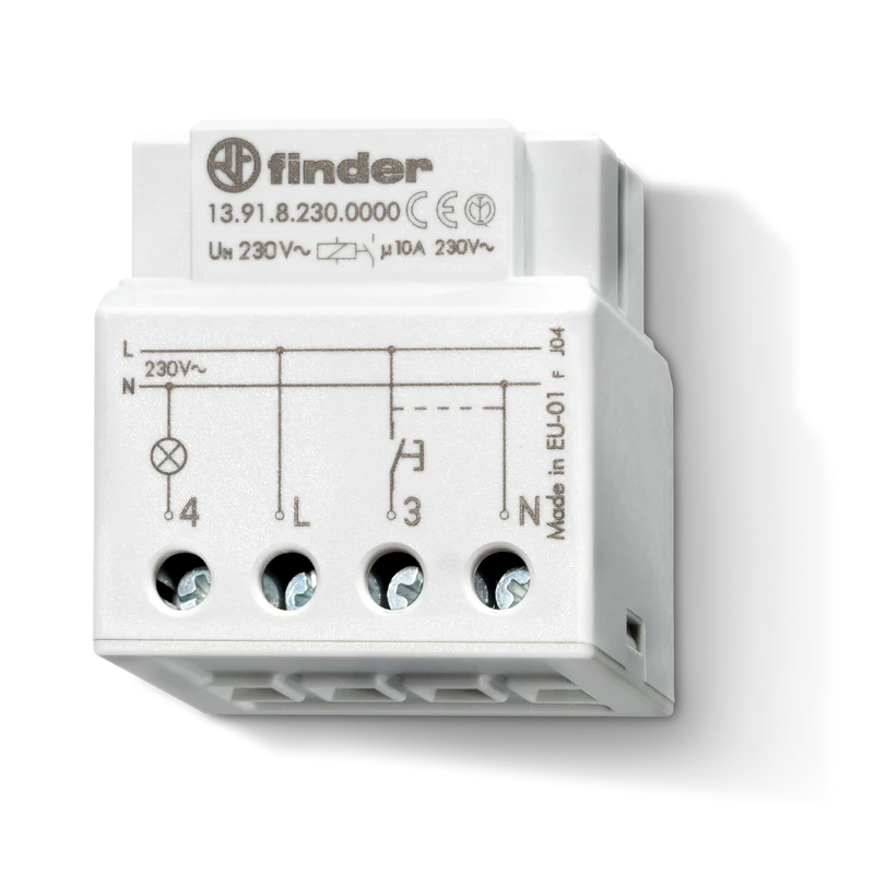 FINDER 139182300000 - Relè Ad Impulsi Elettronico E Monostabile Modulare