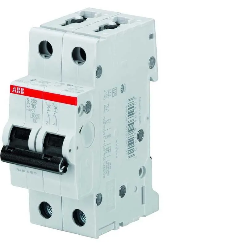ABB S466103 - Magnetotermico ABB S202 2P C25 6kA System pro M Compact
