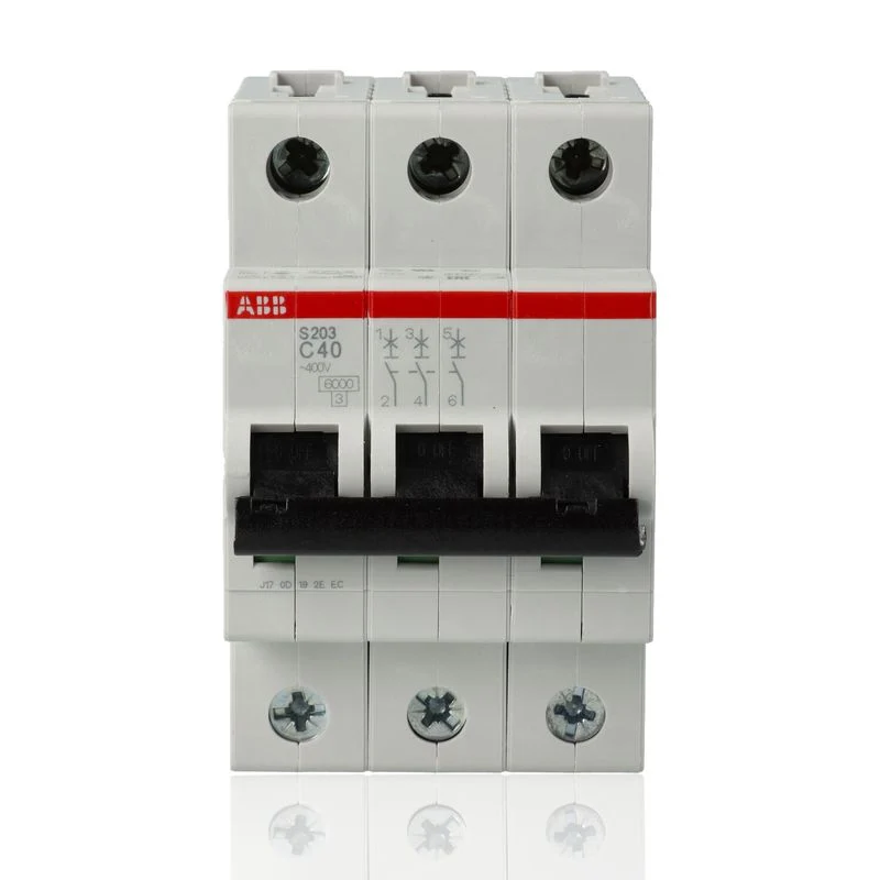 ABB S468404 - Magnetotermico ABB S203 3P C40 6kA System pro M Compact