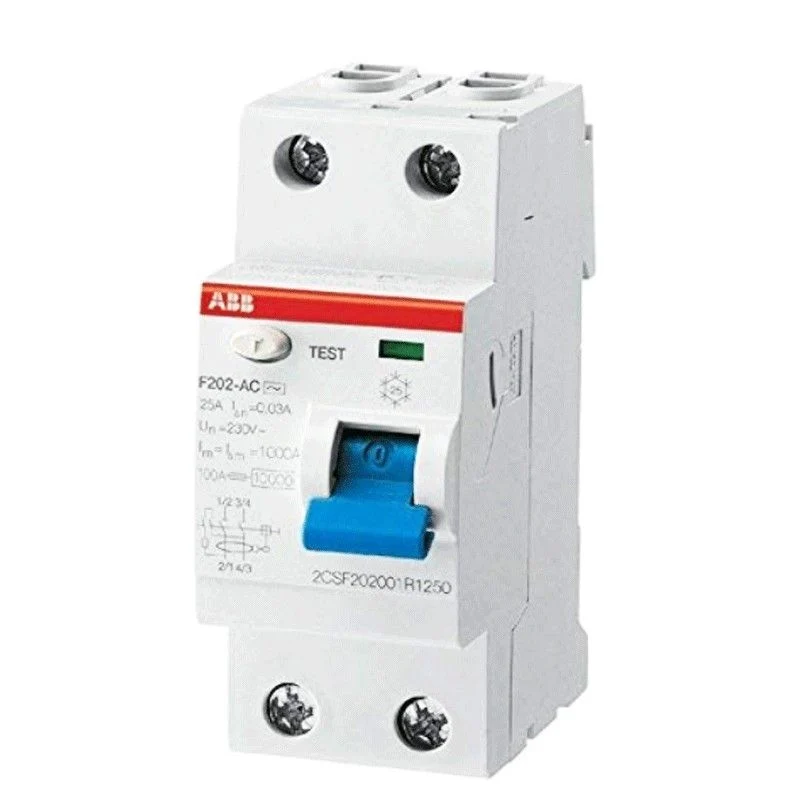 ABB F427800 - Interruttore Differenziale Puro Tipo AC 2P 25A 30mA