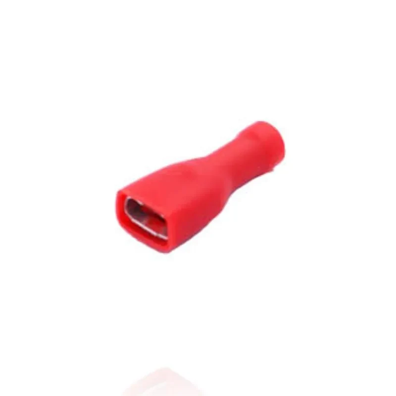 ELEMATIC 11230153 - Capocorda 6,3x0,8 Femmina Isolato Rosso