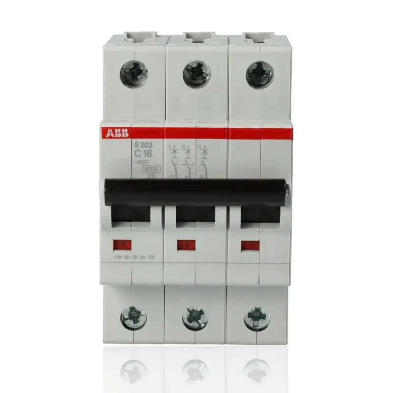 ABB S468008 - Magnetotermico ABB S203 3P C16 6kA System pro M Compact