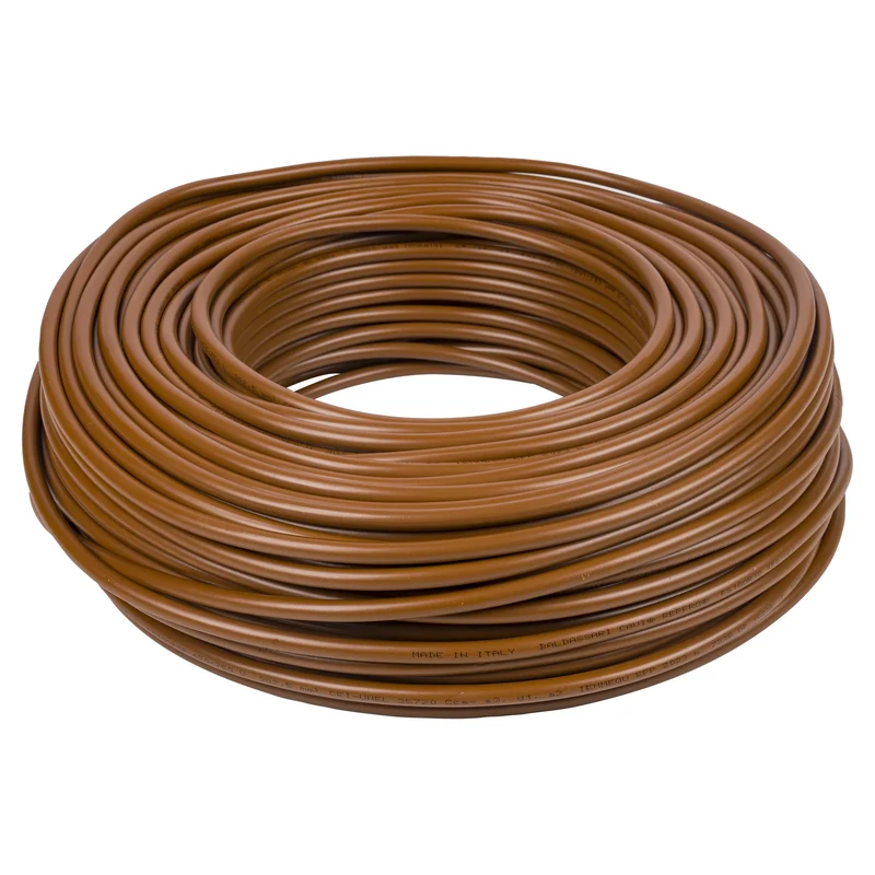 Cavo tripolare FS18OR18 3g2,5 mm² marrone 450/750v - Vendita al metro