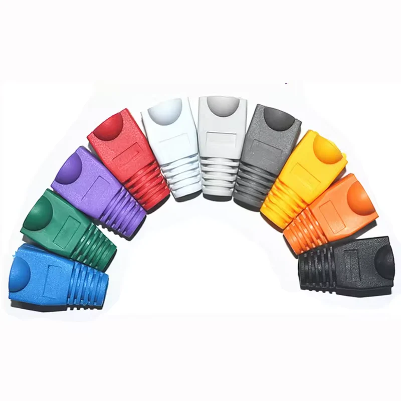 Gommini Copri Plug RJ45 Colorati - Confezione da 10 Pezzi