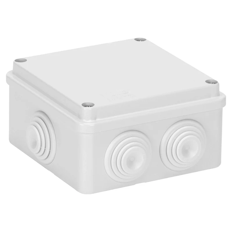 Scatola di derivazione esterna Gewiss 100x100x50 mm con passacavi IP55 - GW44024