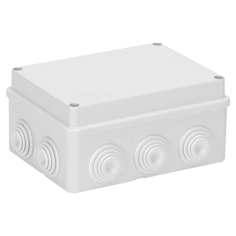 Scatola di derivazione esterna Gewiss 150x110x70 mm con 10 passacavi IP55 - GW44006