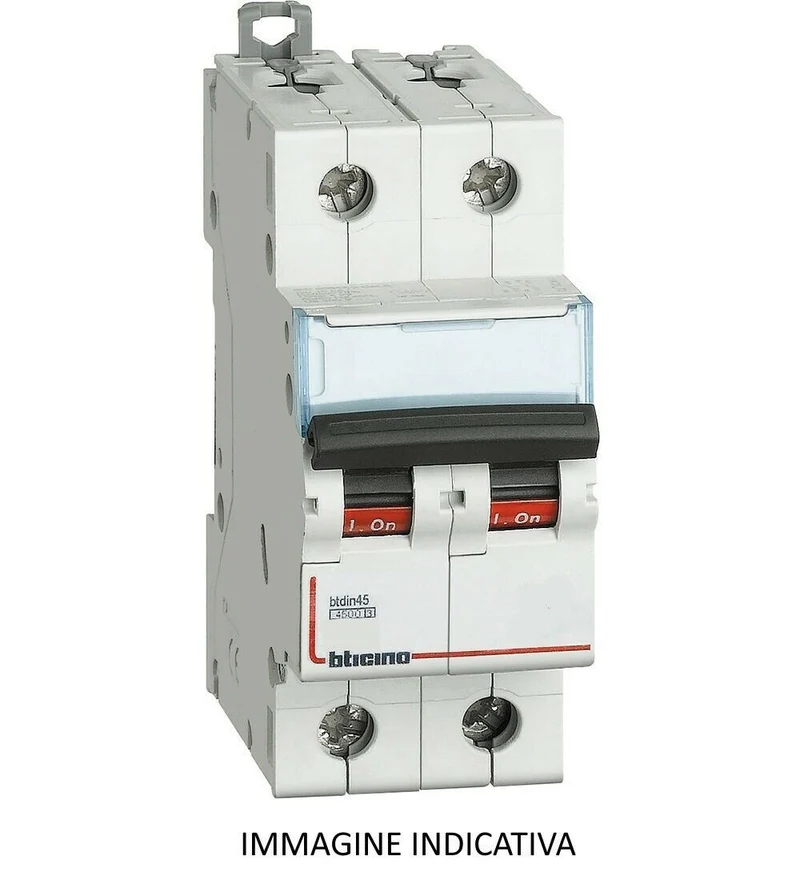 Interruttore Magnetotermico Bticino 1P+N 25A 6kA – F81N/25