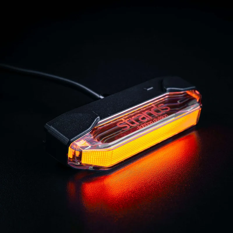 Luce di segnalazione Strands Firefly See Me Amber con stroboscopio