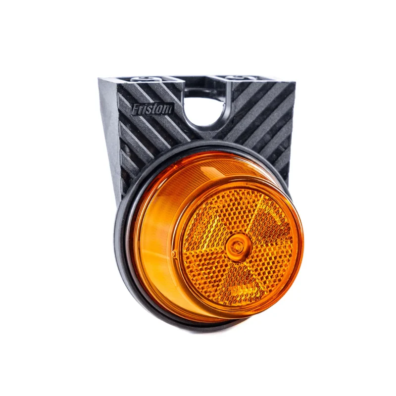 Luci di segnalazione a LED rotonde Fristom FT-059 con riflettore e staffa