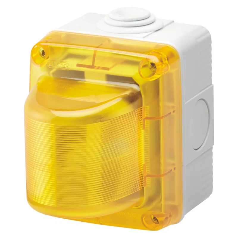 Gewiss spia di segnalazione arancione 15W 230V IP55 27 Combi - GW27417