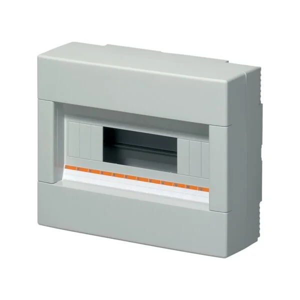 Elettrocanali quadro di distribuzione centralino da parete 12 moduli IP40 senza portella - EC61012