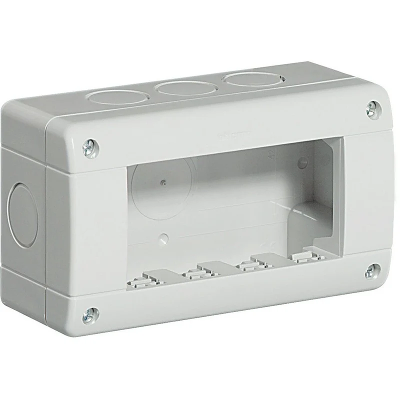Contenitore da parete idrobox bticino matix 4 moduli ip40 - 25404