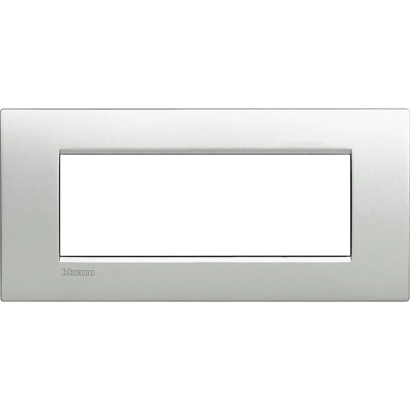 BTICINO LNC4807TE - Placca 7 Posti Quadra Tech LivingLight Air