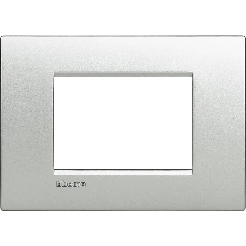 BTICINO LNC4803TE - Placca 3 Posti Quadra Tech LivingLight Air