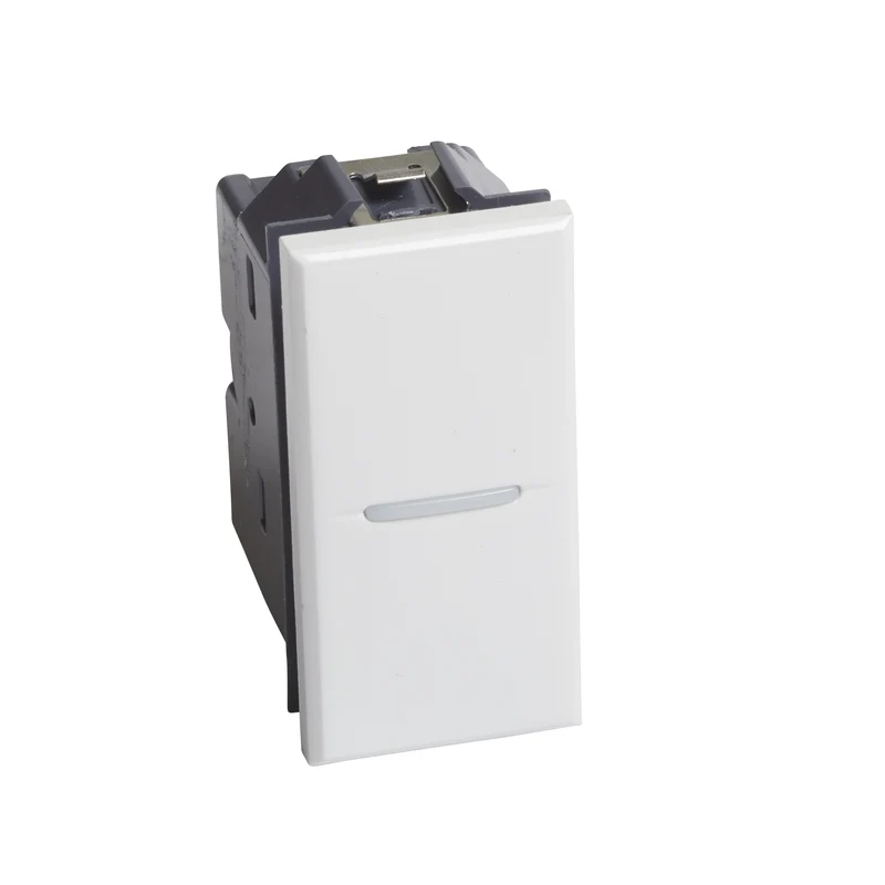 BTICINO HD4005N - Pulsante assiale 1P NO 10 A 250Vac