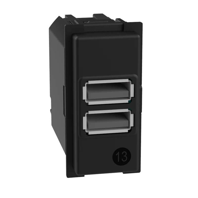 BTICINO K4191AA - Caricatore USB con due porte tipo A - 15W