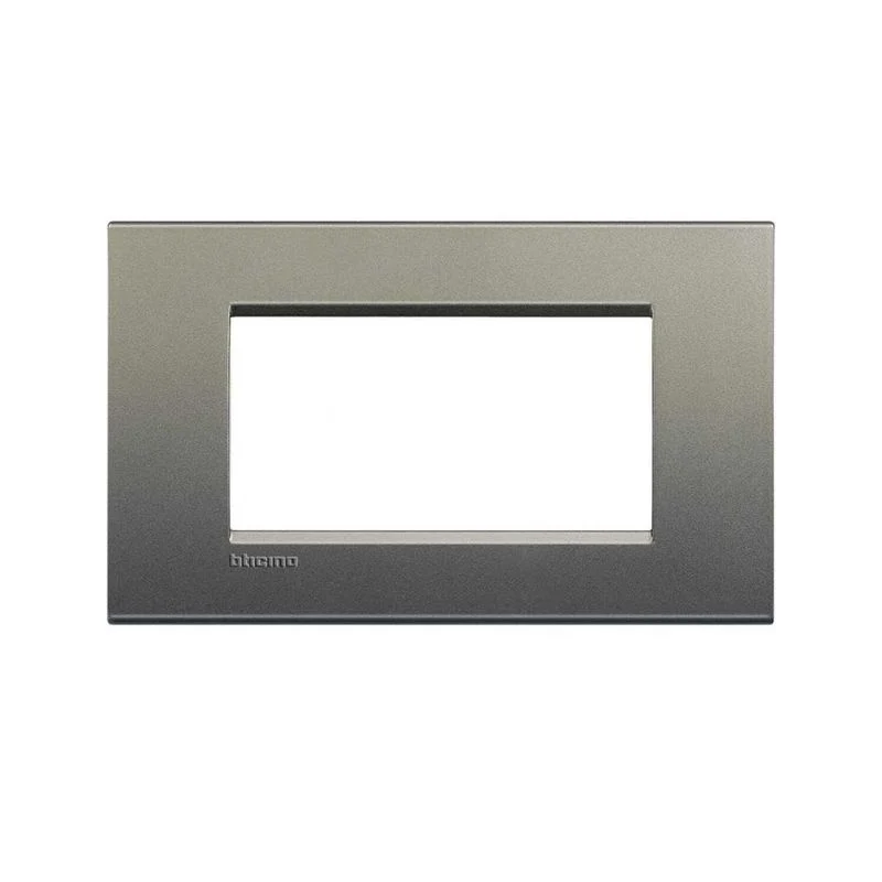 BTICINO LNA4804AE - BTICINO LNA4803AE - Placca Quadra 4 Moduli - Avenue - LivingLight
