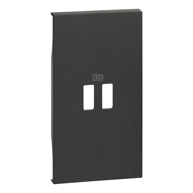 BTICINO KG12C - Cover per articoli K4285C2, K4286C2, K4287C2 - 2 moduli - Sabbia