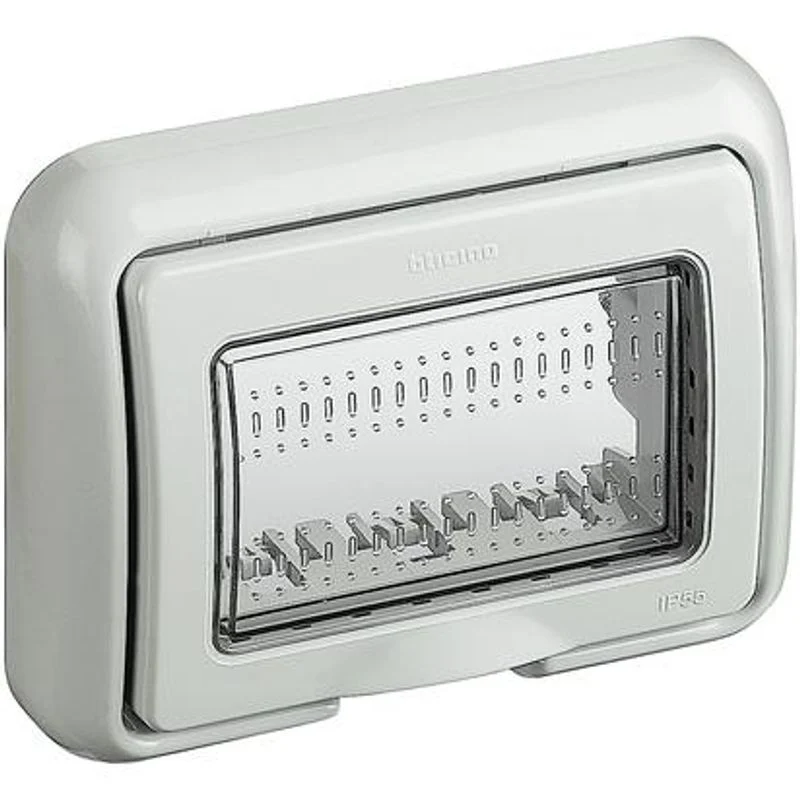 BTICINO 25603B - Coperchio 3 posti per MAGIC, MATIX - bianco