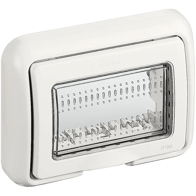 BTICINO 25603B - Coperchio 3 posti per MAGIC, MATIX - bianco