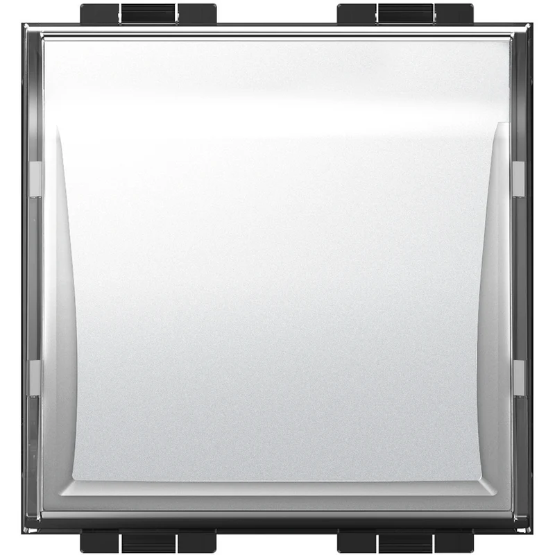 BTICINO LN4040 - Pulsante 1 P (NO) + targa portanome illuminabile - Antracite