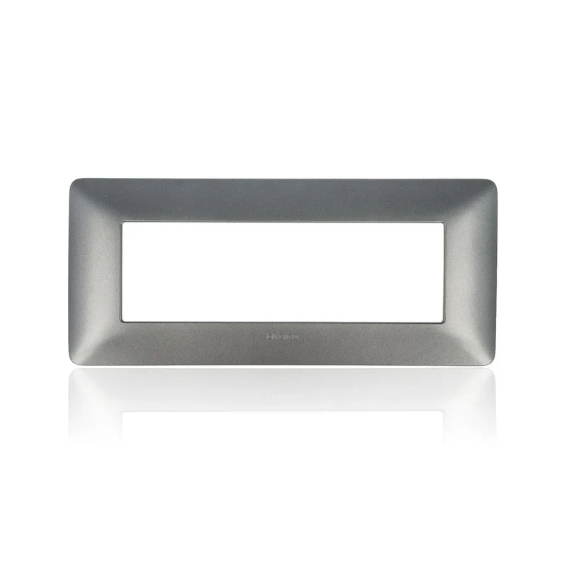 BTICINO AM4806MIR - Placca 6 Moduli - Iron - Materiale Tecnopolimero - Matix