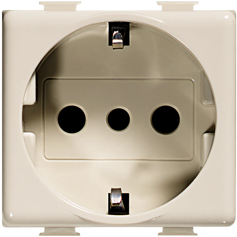 BTICINO A5440/3 - Presa Standard Tedesco 2P+T 16A - Avorio - Matix